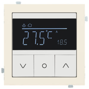 Термостат для теплых полов Кремовый сатин