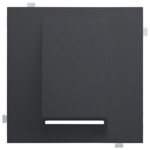 Вывод кабеля Черный сатин