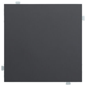 Заглушка Черный сатин