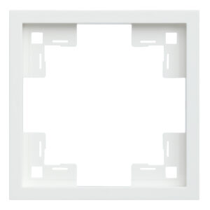 Рамка одноместная Standart Белый сатин