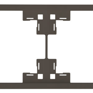 Рамка двухместная Standart Капучино