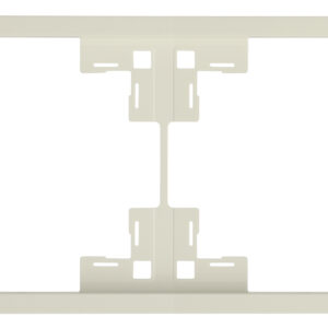 Рамка двухместная Standart Кремовый сатин