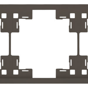 Рамка трехместная Standart Капучино