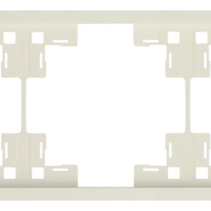 Рамка трехместная Standart Кремовый сатин