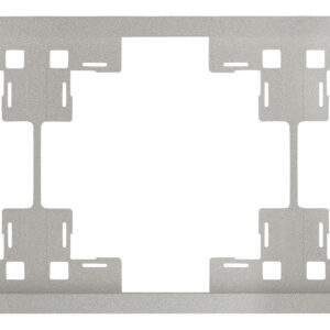 Рамка трехместная Standart Платина