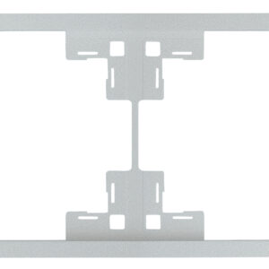 Рамка четырехместная Standart Серебро
