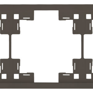 Рамка пятиместная Standart Капучино