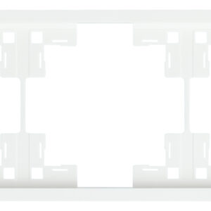 Рамка пятиместная Standart Белый сатин