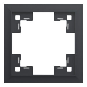 Рамка одноместная Classic Черный сатин