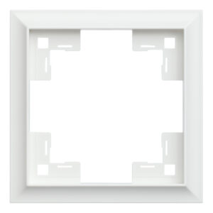 Рамка одноместная Classic Белый сатин