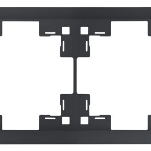 Рамка двухместная Classic Черный сатин