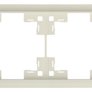 Рамка двухместная Classic Кремовый сатин