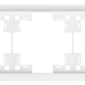 Рамка трехместная Classic Белый сатин