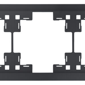 Рамка пятиместная Classic Черный сатин