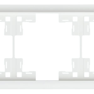 Рамка пятиместная Classic Белый сатин