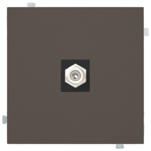 Розетка телевизионная Капучино