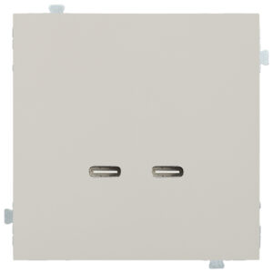 Зарядное устройство USB C/C 60 Вт Лён