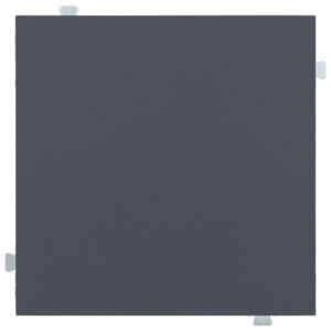 Выключатель одноклавишный (механизм + клавиша) Базальт