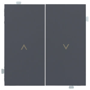 Выключатель для жалюзи (механизм + клавиши) Базальт