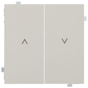 Выключатель для жалюзи (механизм + клавиши) Лён