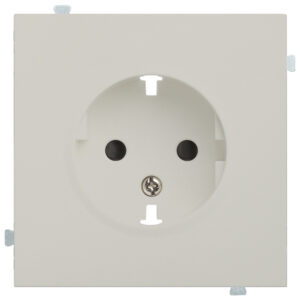 Розетка электрическая с винтовым подключением Лён