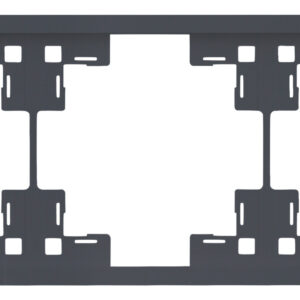 Рамка трехместная Standart Базальт